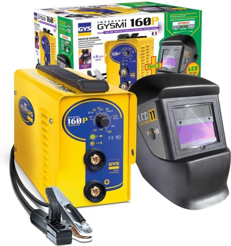 GYS - 160P Schweißinverter 10 - 160 a inkl. Zubehör