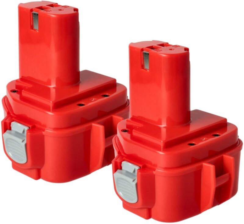 Vhbw - 2x Akku kompatibel mit Makita 6914DWAE, 6914DWB, 6914DWBE, 6914DWDE, 6916D, 6916DWD, 6916DWDE Elektrowerkzeug (15...