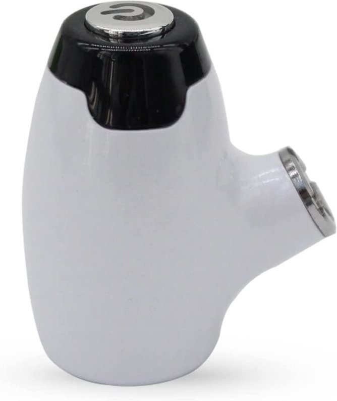 Verbesserter V2-Lötkolben aus Vollmetall, universell, tragbar, 3,0 v, 3,7 v, 4,2 v, variable Spannung, Weiß