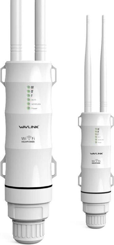 Wavlink AC600 Amplificateur WiFi/Repeteur WiFi Puissant Exterieur en Charge Poe/Dual-Band 2.4+5G/2 Antenne WiFi Longue P...