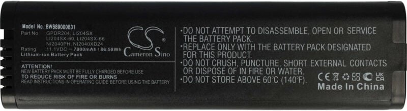 Vhbw - Akku kompatibel mit Spacelabs Qube 91390 Messgerät (7800 mAh, 11,1 v, Li-Ion)