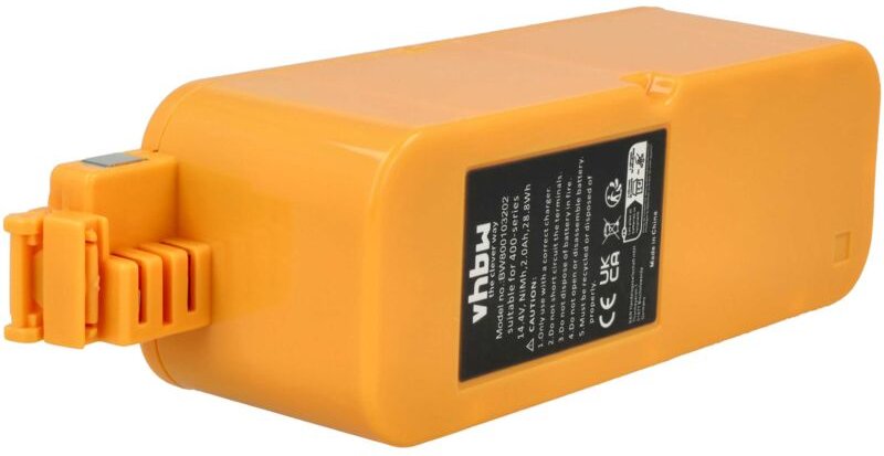 Vhbw - Akku kompatibel mit iRobot Roomba Red 4100, Sage 4110, Scheduler 4225 Staubsauger Home Cleaner Heimroboter (2000m...