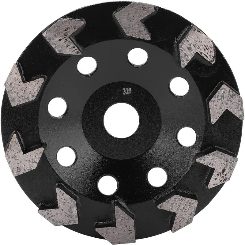 10-Zahn-Hochleistungs-Diamantschleifscheibe, 150-mm-Winkelschleifer-Trennscheibe, 30-Trennscheibe für Beton- und Steinge...