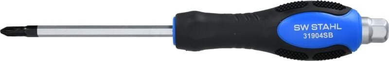 Sw Stahl - SW-Stahl 31904SB Schraubendreher mit Kreuzschlitz i PH2 x 100 mm i Kreuz Schraubenzieher i Schraubendreher We...