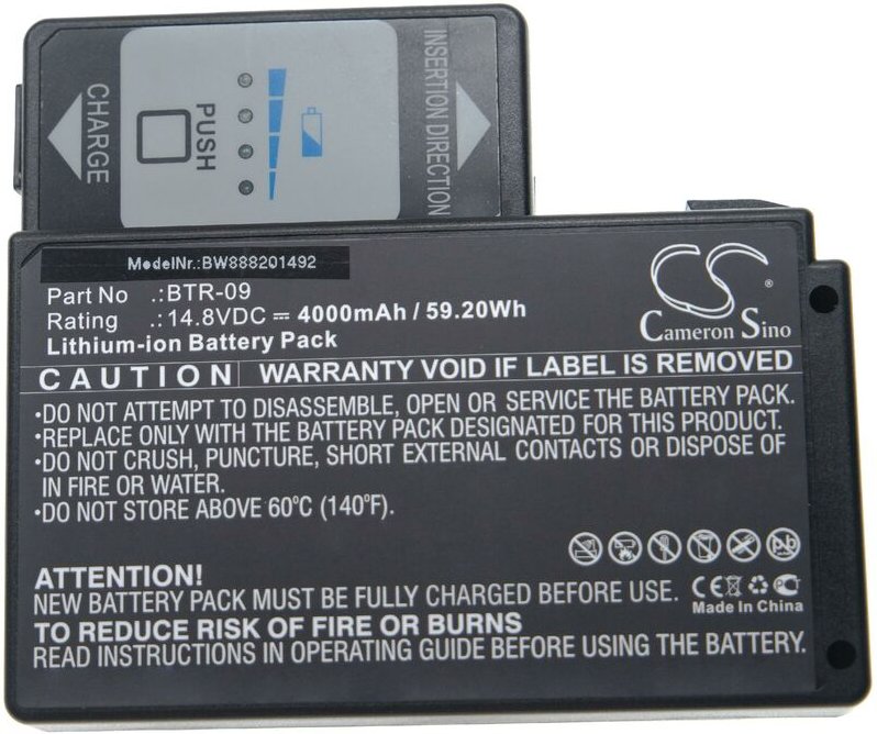 Thumbnail - Akku kompatibel mit Fujikura FSM-80C+, FSM-80S, FSM-80C Spleissgerät (4000mAh, 14,8V, Li-Ion) - Vhbw
