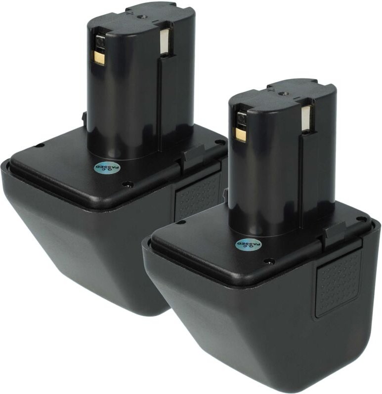 EXTENSILO 2x Akku kompatibel mit Gesipa Accubird 12 V Werkzeug, Blindniet-Setzgerät (3500 mAh, NiMH, 12 V)