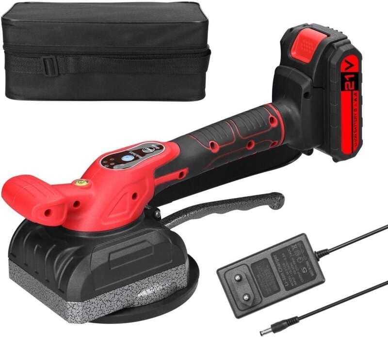 Hochleistungsfähige 21-V-Fliesenverlegemaschine mit Vibrationsfunktion zum Verlegen von Wand- und Bodenfliesen, mit verg...