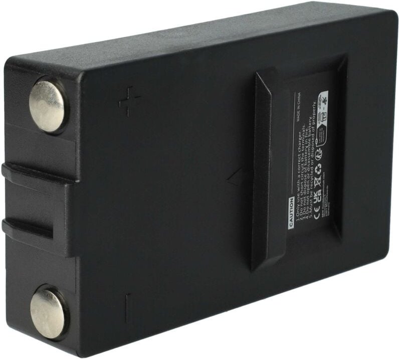 Vhbw - Akku kompatibel mit Olsberg DOH116A Industrie-Funkfernsteuerung Fernbedienung (2000 mAh, 7,2 v, NiMH) - Schwarz