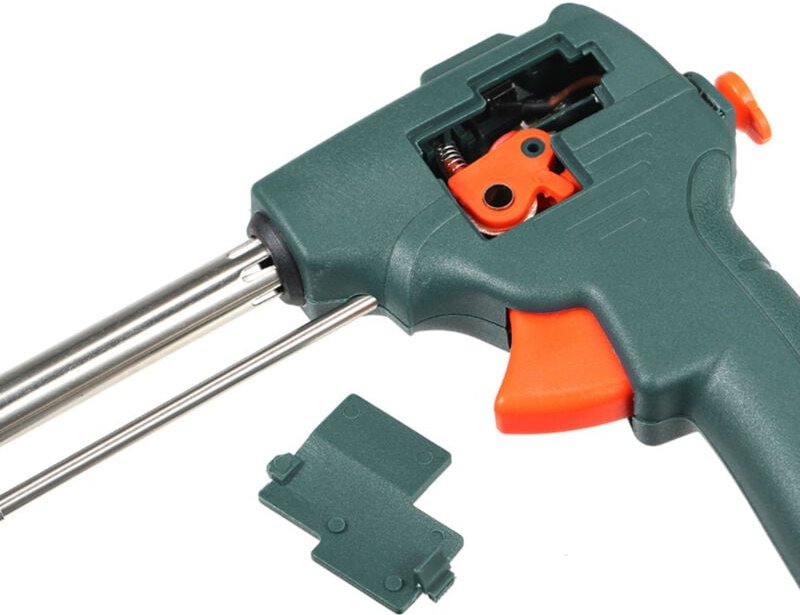 Elektrischer 60-W-Lötkolben mit einstellbarer Temperatur, manueller und automatischer Leistungsregelung. Schnelllötset. ...