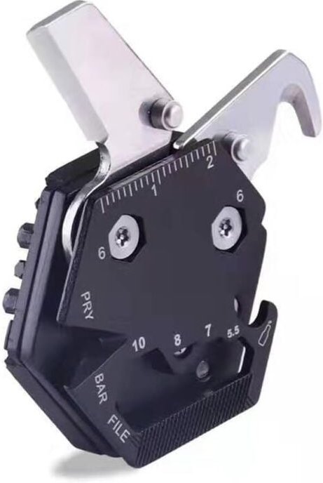 Multifunktionswerkzeug, 14-in-1-EDC-Werkzeugset, Multifunktions-Schlüsselanhänger, Schlüsselringzange, Schraubendrehersa...