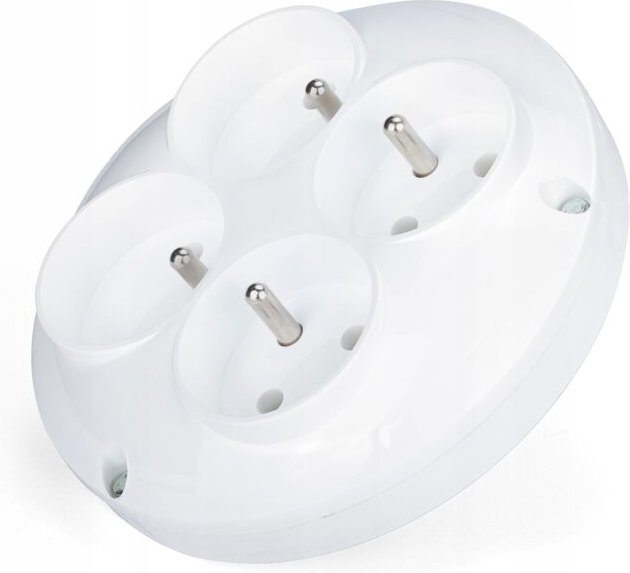 Montis weißer Steckdosenverteiler