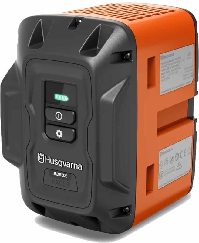 Schlagzeug Husqvarna B380X pace 93,6 v 4 Ah