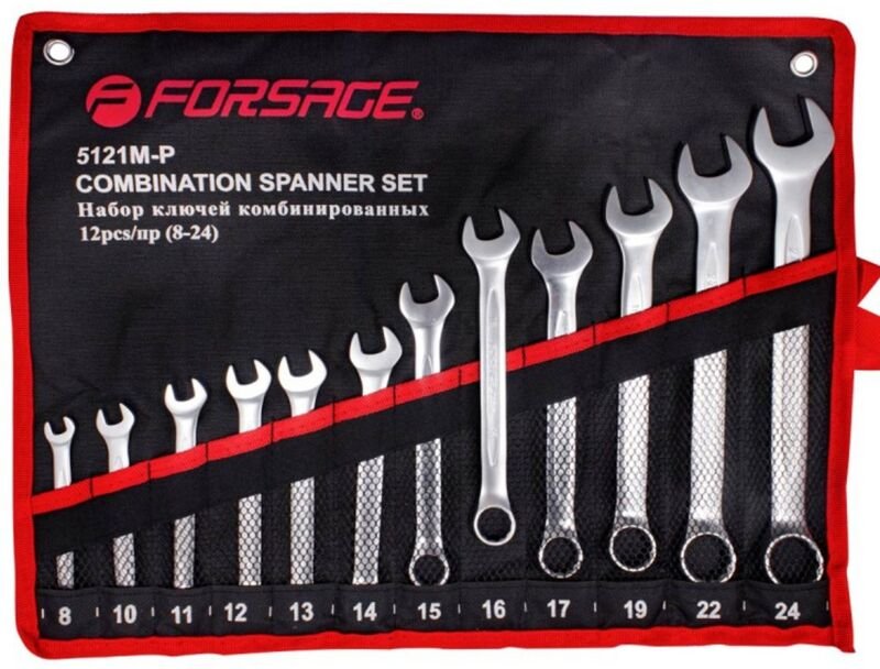 Gabelschlüsselsatz 8-24mm 12-tlg