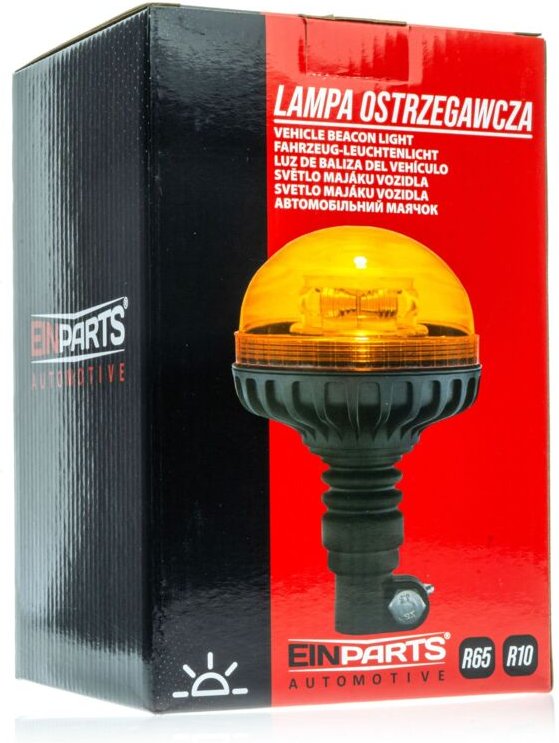 LED Rundumleuchte Warnleuchte mit Pin 12/24V 19W