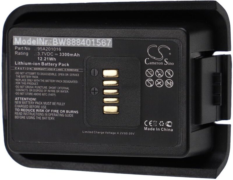 Akku Ersatz für Datalogic 024000005, 4006-0337, 95A201016 für Barcodescanner pos (3300mAh, 3,7V, Li-Ion) - Vhbw