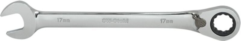 Sw Stahl - SW-Stahl S1593-22 Gabelringratschenschl. sw 22 mm - verchromt