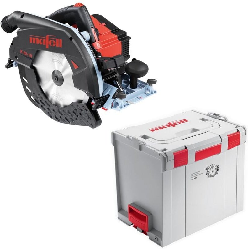 Akku Handkreissäge k 85-18 pure im l-max Ergo Balance Concept cas 91E302 - Mafell