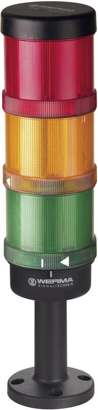 Signalsäule 64900002 64900002 led Rot, Gelb, Grün 1 St. - Werma Signaltechnik