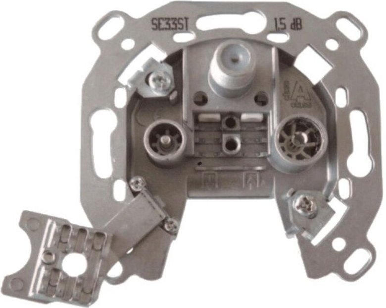 TV-Buchse tv-fm-sat Trennklemme dc