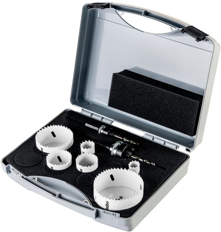 Bi-Metall-Lochsägen-Sortiment 1, 8-tlg. - Metabo