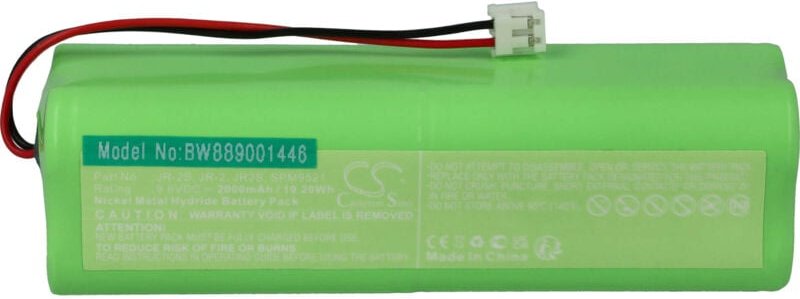 Thumbnail - Vhbw - Akku kompatibel mit Spektrum dms 11X, DX6, DX7, jr 11X, X378A, X9303, XP6102, XP662 Drohne Controller (2000 mAh, ...