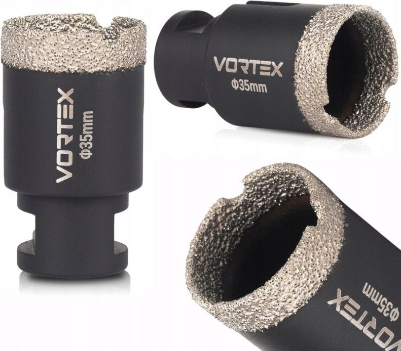 Diamantkronenbohrer 35mm Kernbohrer Vortex M14 Gres