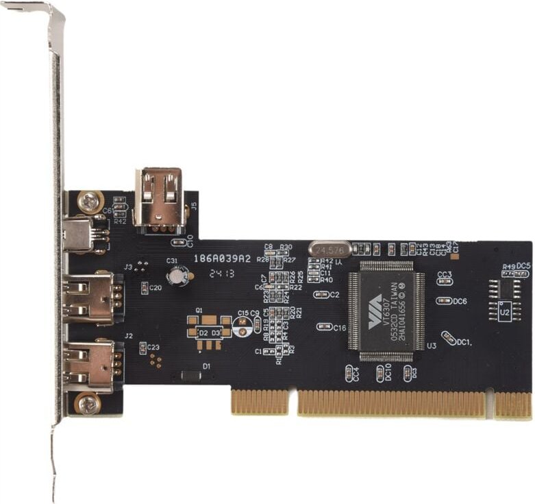 3 Port ieee 1394 Feuerleitung Karte pci Adapter Kontrolleur für Desktop pc