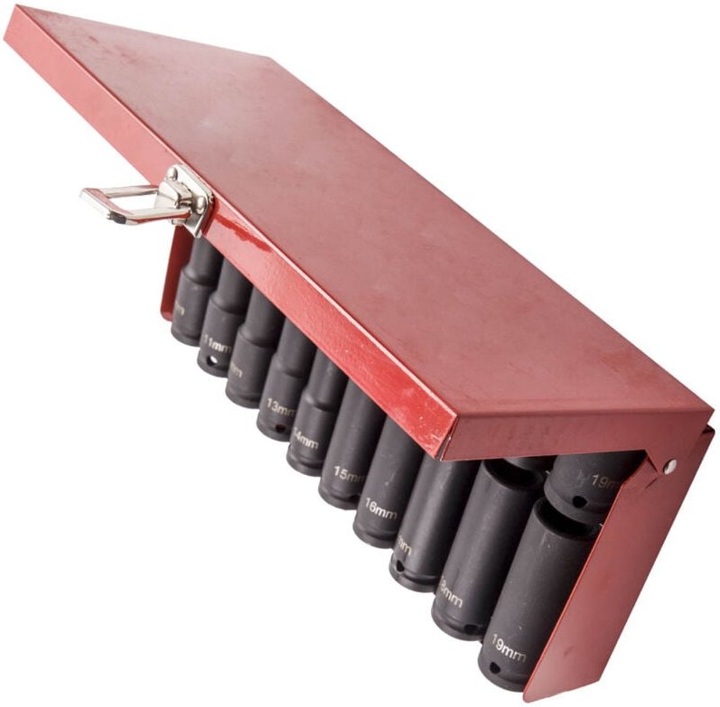 Neu Schlagschrauber Nüsse Schlagnuß Kraftnüsse Steckschlüssel 6-kant 20tlg 1/2'Neu Schlagschrauber Nüsse Schlagnu Kraftn...