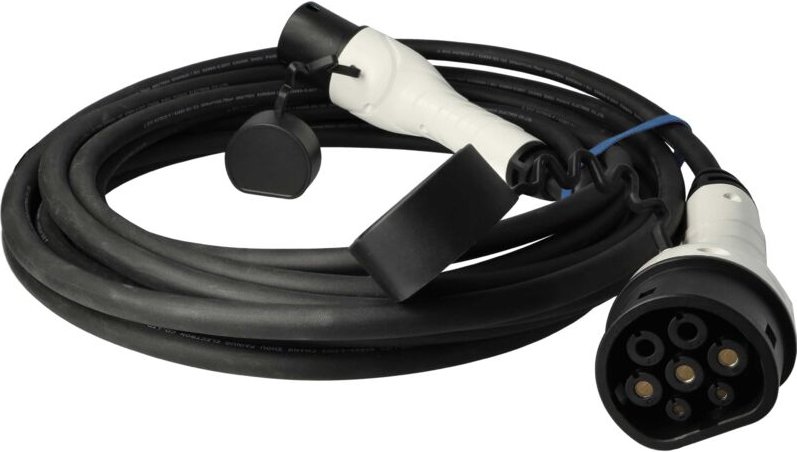 Thumbnail - vhbw Ladekabel Typ 2 zu Typ 2 kompatibel mit Opel Combo Life Electric, Corsa-e Elektroauto, 1-phasig, 32 A, 7 kW, 10 m