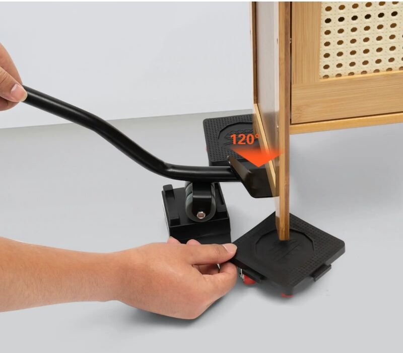 Mobiler Zusatzmöbelträger, Möbeltransporter mit Rollenrädern, Geräuscharmer Schwergütentransporter mit einem Gewicht von...