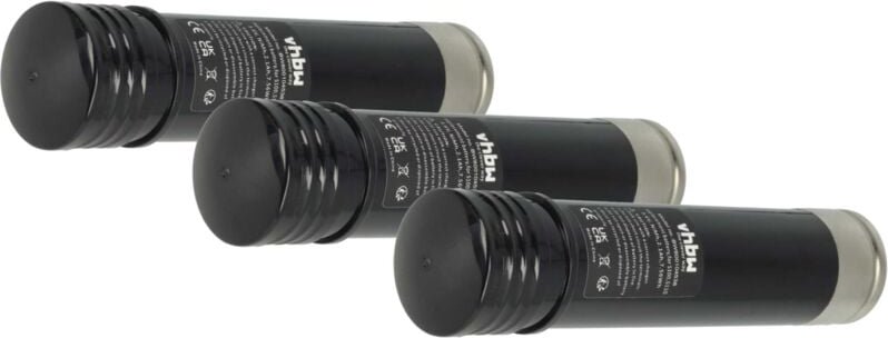 Vhbw - 3x Akku kompatibel mit Black & Decker Versapak VP600, VP650, VP660, VP7221, VP7221C Elektrowerkzeug (2100 mAh, Ni...