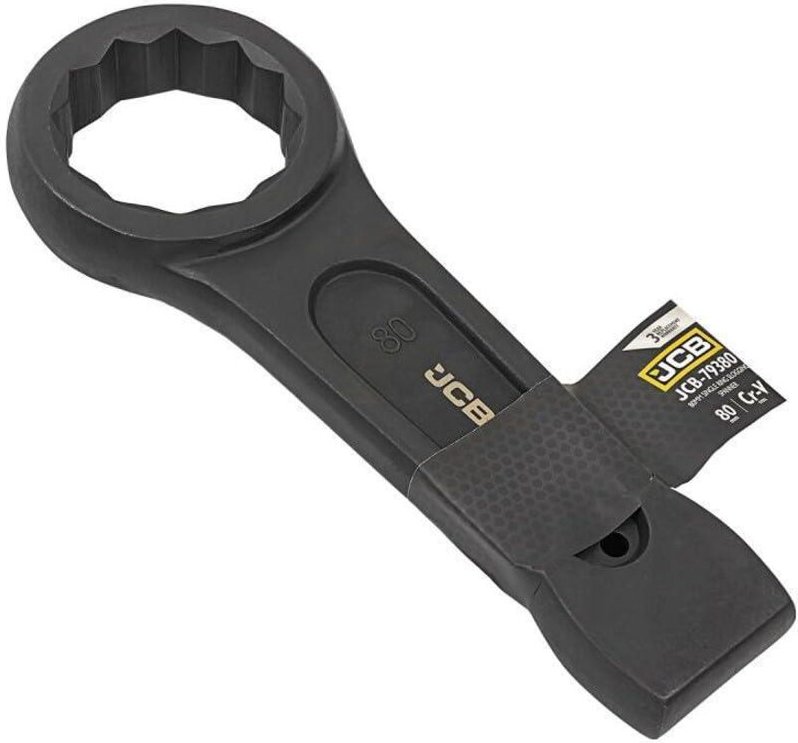 JCB Ringmaulschlüssel 80 mm schwarz robust