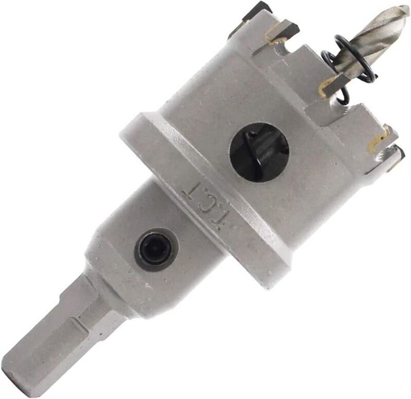 Lochsäge, TCT-Hartmetall-Lochsäge in Industriequalität, zum Schneiden von Hartmetalllöchern für Edelstahl, 75 mm