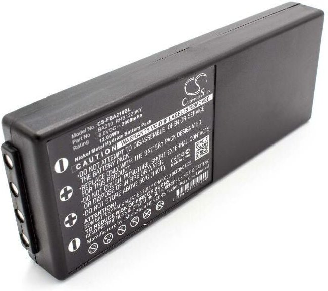 Vhbw - Akku kompatibel mit Putzmeister NM26C, PM458017, PM471560, PM475060 Industrie-Funkfernsteuerung Fernbedienung (20...