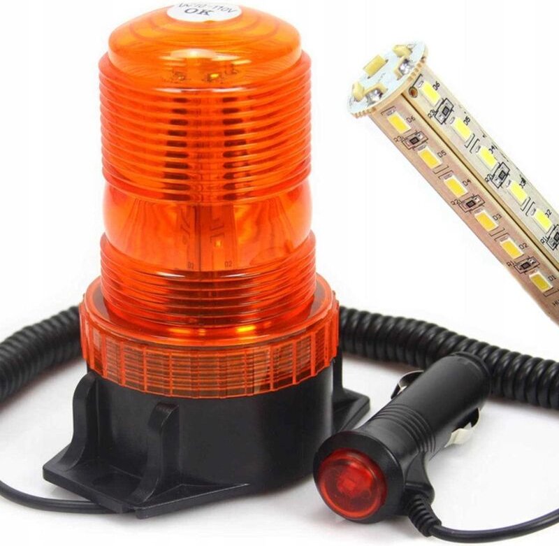 Orange Warnleuchte Roast 10-110v 30-Led Mar-Pol