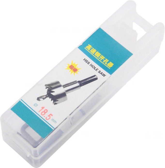 Hochgeschwindigkeitsstahl-Lochsägenset, HSS-Bohrer, 18,5-mm-Schneidbits