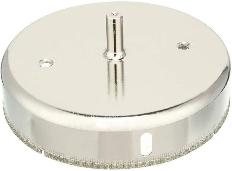 Sourcing map 130mm Diamantbeschichteter Lochsägenbohrer für Glas, Porzellan, Stein, Marmor, Keramikfliesen