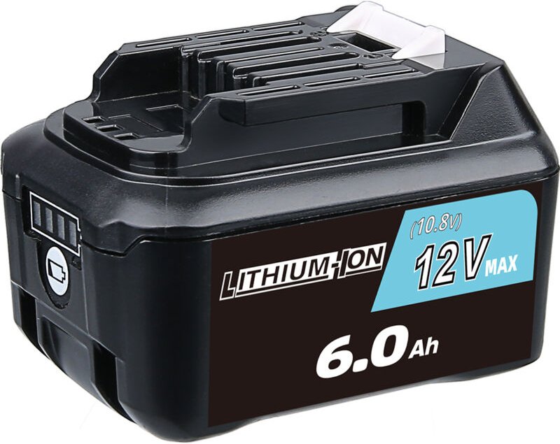 Pdstation - 12 v 6,0 Ah Ersatzbatterie für Makita BL1021B BL1041B BL1020B BL1040B