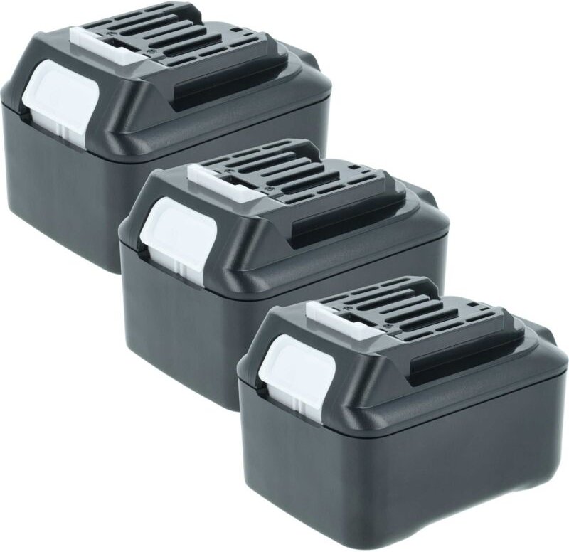 Vhbw - 3x Akku kompatibel mit Makita SK209, SH02Z, SH02, SD100DZ, SH02R1, SD100DY1J, SD100DSAJ, SD100D Werkzeug (5000 mA...
