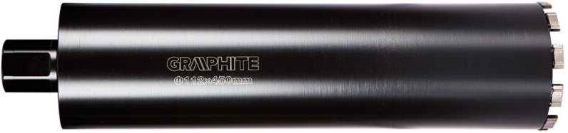 Diamant-Lochsäge für Bohrmaschine 58G540 112×450mm×10T