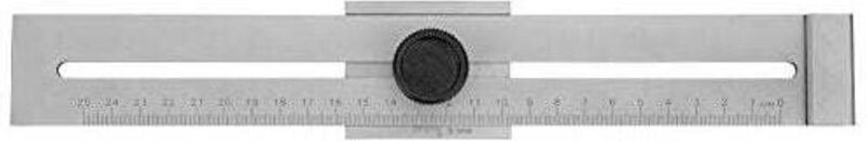 Thumbnail - Anreißlehre, 0–250 mm Metallmarkierungslehre, 0,1 mm Genauigkeit, Markierungslineal, Markierungswerkzeug - Lntyq