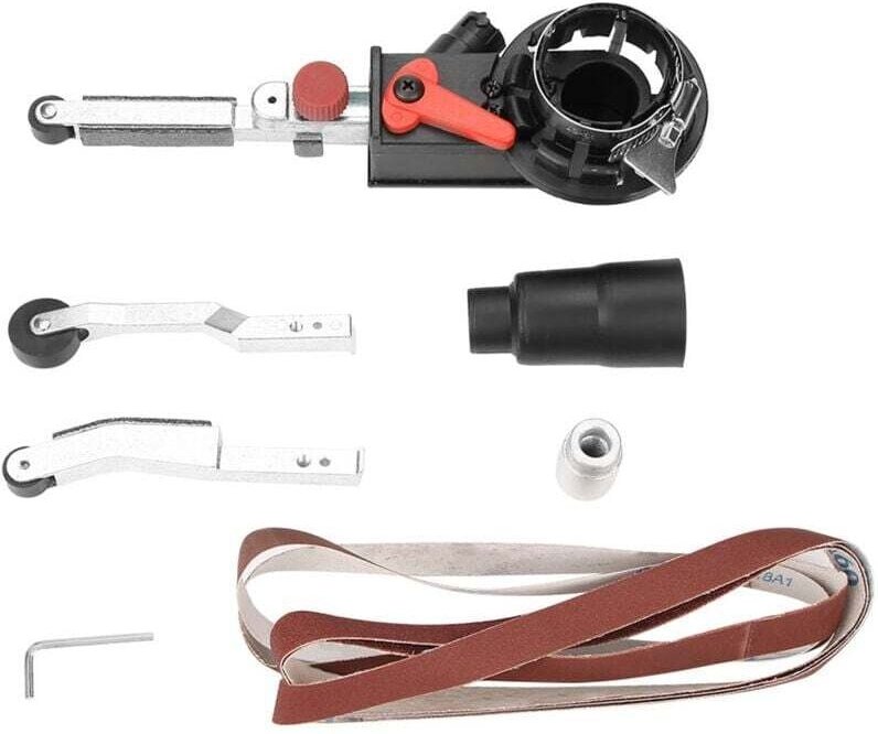 Adapter, Mini-Schleifkopfadapter für Bandschleifer für elektrische Winkelschleifer (M14)