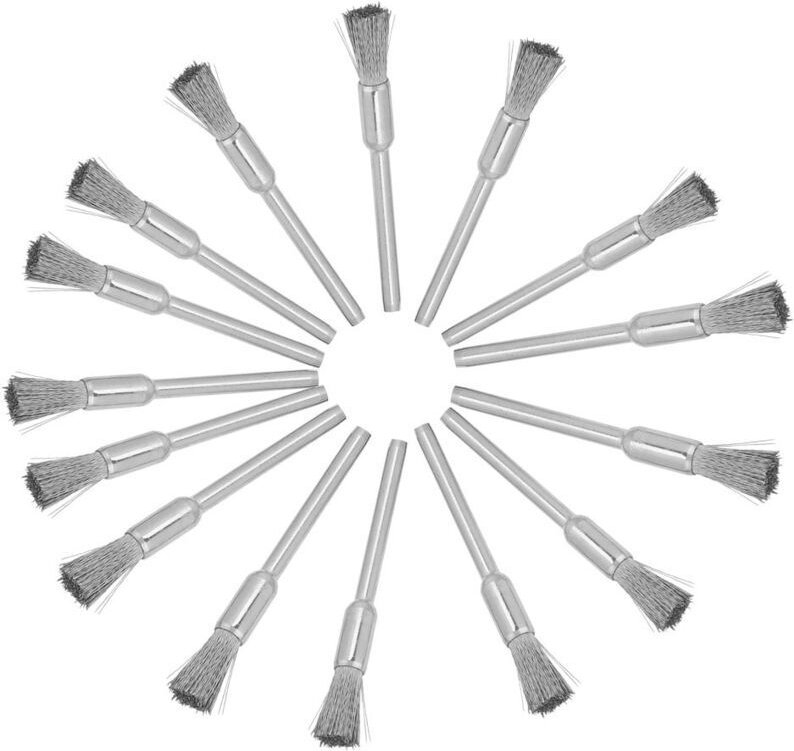 Stahlpolierscheibe (15 Stück), verschleißfestes Werkzeug zum Entfernen von Rost und zum Polieren von Oberflächen, ideal ...