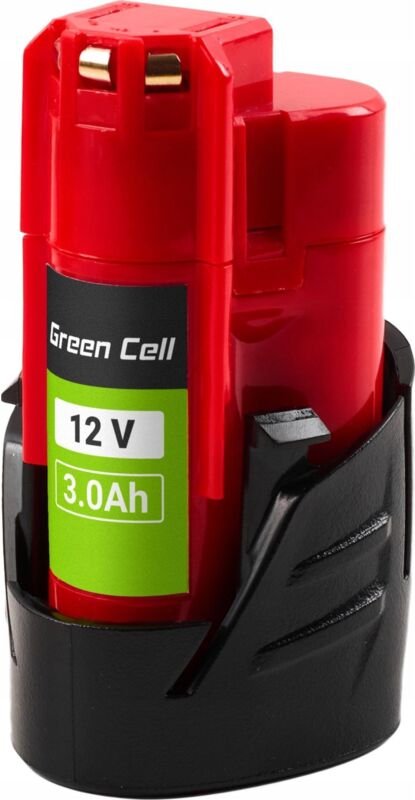 Green-cell M12 B3 4932451388 Batterie schwarz 3Ah