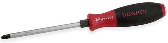 S2 Durchgangsschraubendreher, PH2x125 mm Dogher 376-PH2-125