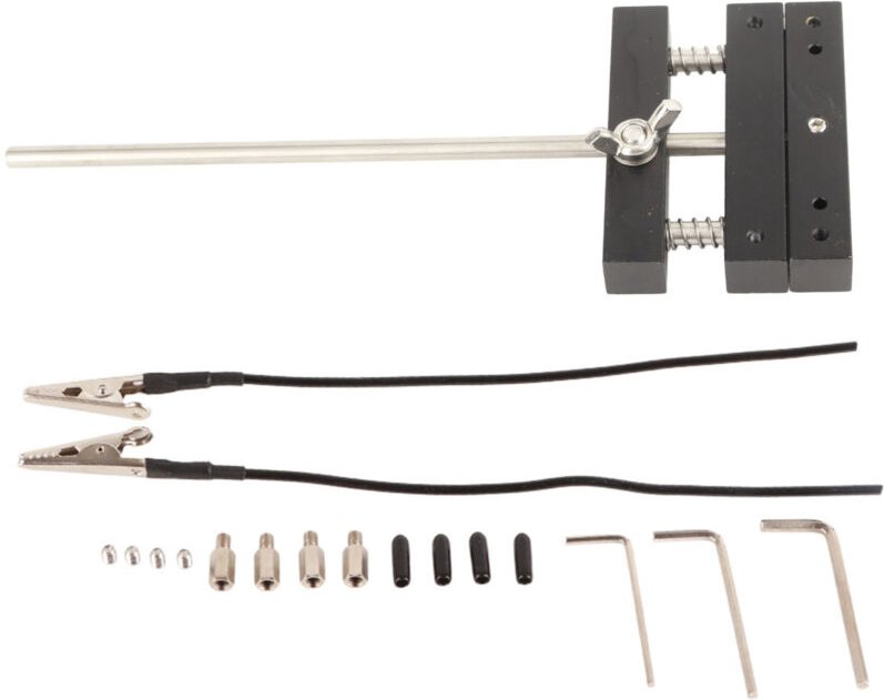 1 Leiterplatten-Lötstation mit Leiterplattenhalter und zwei Schiebeklemmen