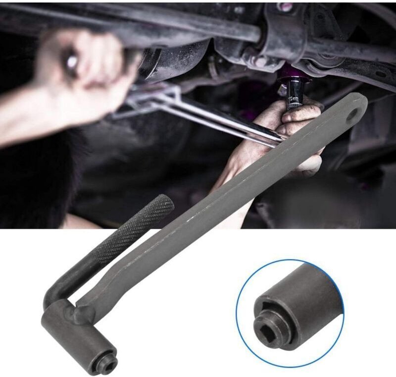 (8 mm Sechskant x 3,1 mm) Ventilschrauben-Reparaturschlüssel, Vierkant-Steckschlüssel für Ventilschrauben-Einstellwerkze...