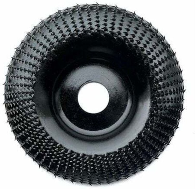 Holzbearbeitungsscheibe, 125-mm-Winkelschleifer-Holzscheibe, Schleifscheibe für Holz (125 x 22 mm), Wolframkarbid-Holzsc...