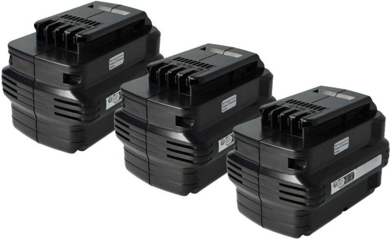 3x Akku kompatibel mit Dewalt DC223KB, DC224, DC223, DC224KA, DC222, DC222KB, DC223KA, DC222KA Werkzeug (3000 mAh, NiMH,...