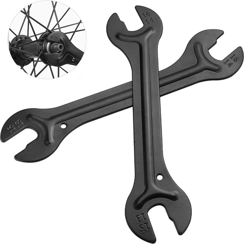 Ersandy - Stück Fahrradnabenschlüssel, 13/14/15/16 mm Konusschlüssel, Fahrradkonusschlüssel, zur Reparatur von Fahrradpe...